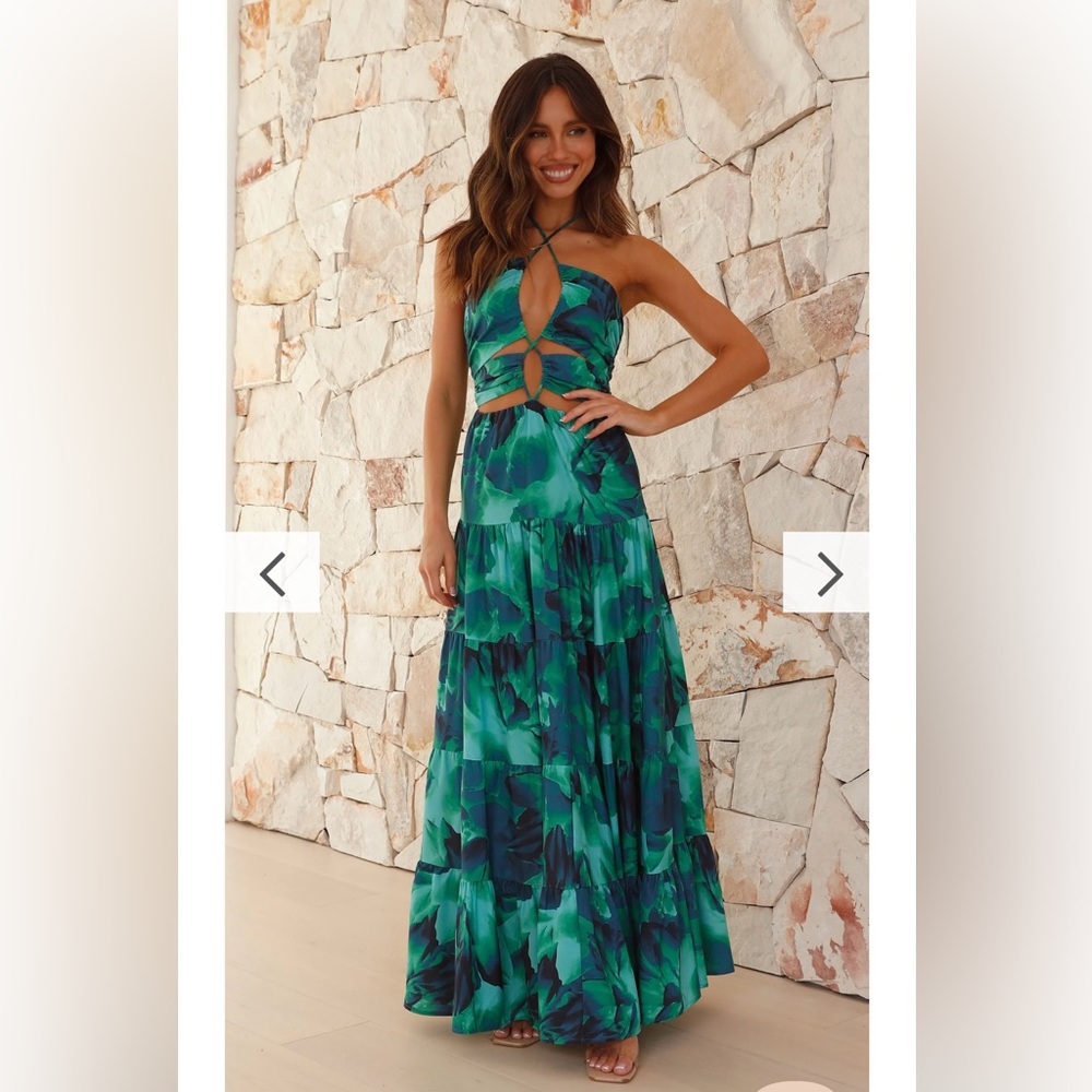 Calista Orchid Maxi Dress